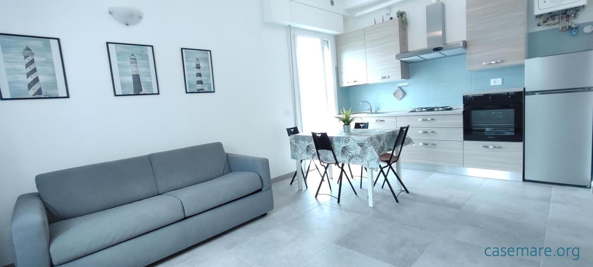 里米尼Casa Sardina, Per Mare E Fiera公寓 外观 照片